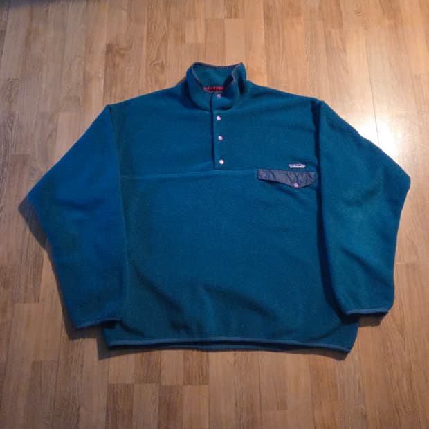 (XL)파타고니아 90s 자메이카 틸블루 신칠라