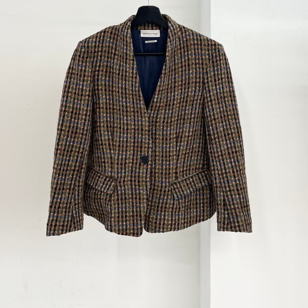 이자벨 마랑 브라운 라디 트위드 블레이저