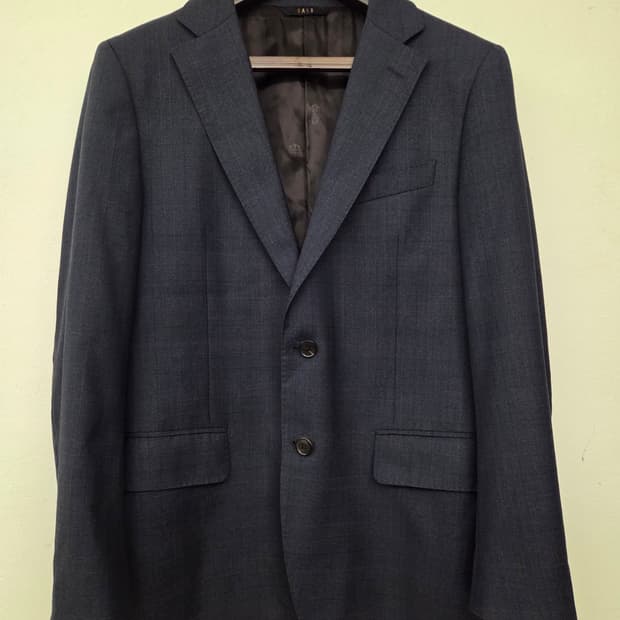 닥스 네이비 체크 정장 세트 (97/82)