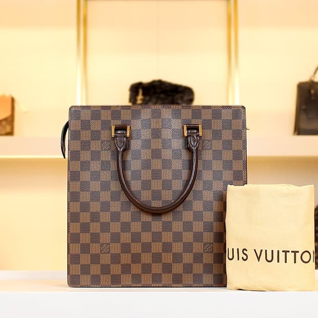 루이비통 다미에 에벤 삭 플라 토트백