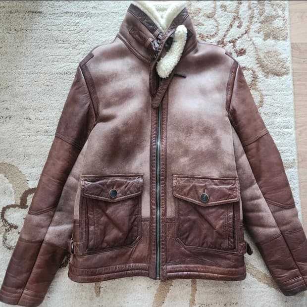 시리즈 무스탕 자켓 100