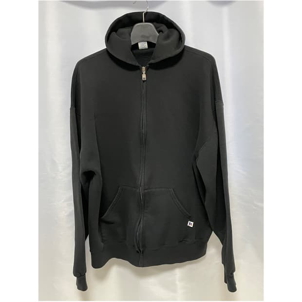 [D.O Vtg] 90s 러셀 50/50 후드 집업 블랙(XXL)