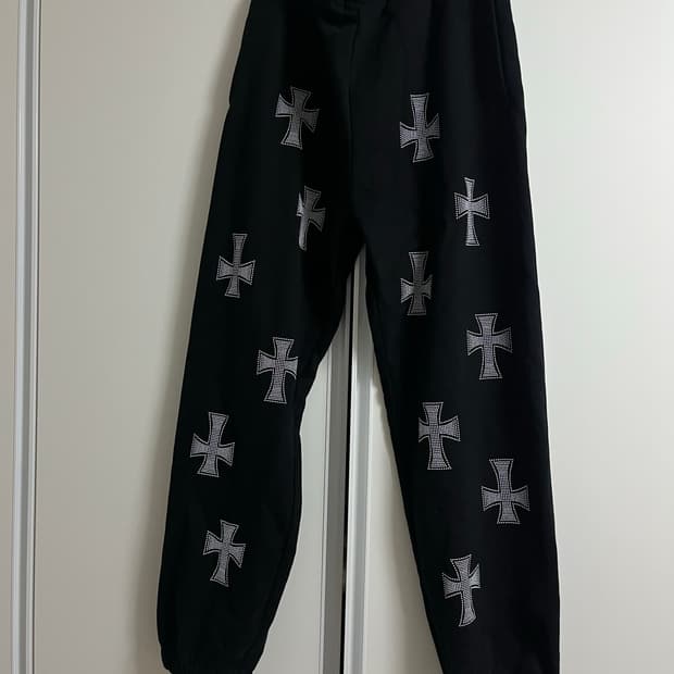 언노운 Rhinestone 컬렉션 팬츠 L