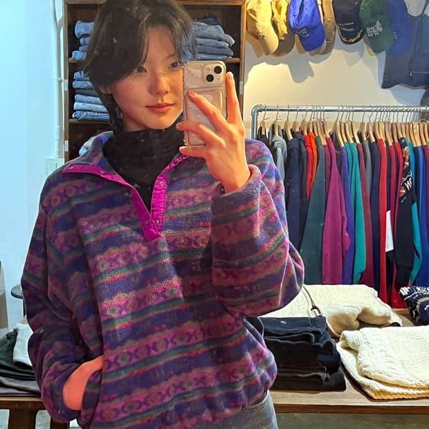 엘엘빈 노르딕 패턴 플리스 (L.L.Bean Fleece)