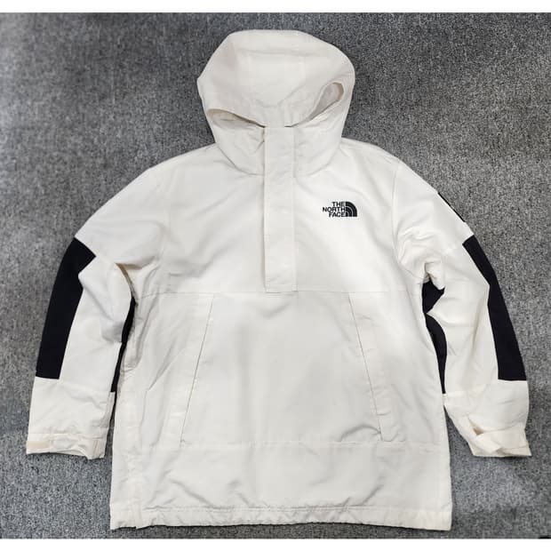 노스페이스 화이트라벨 뉴 달톤 후드 아노락 반집업 L