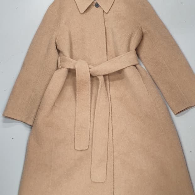 링서울 핸드메이드 울 롱코트 베이지 프리사이즈