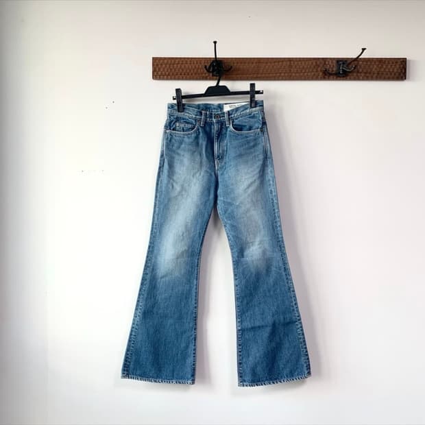 Kapital 14oz Okabellbo 5p 플레어 데님