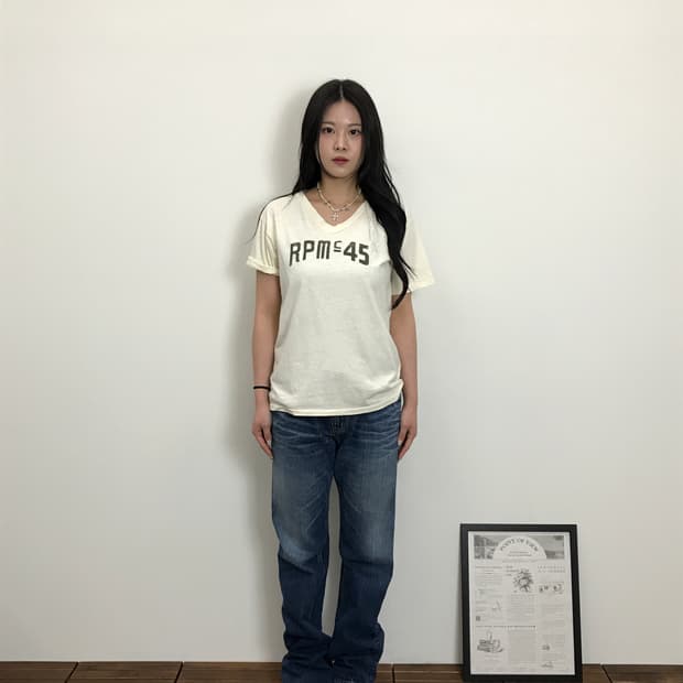 00’s 45RPM Logo Graphic T-Shirt