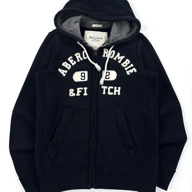 아베크롬비 네이비 후드집업