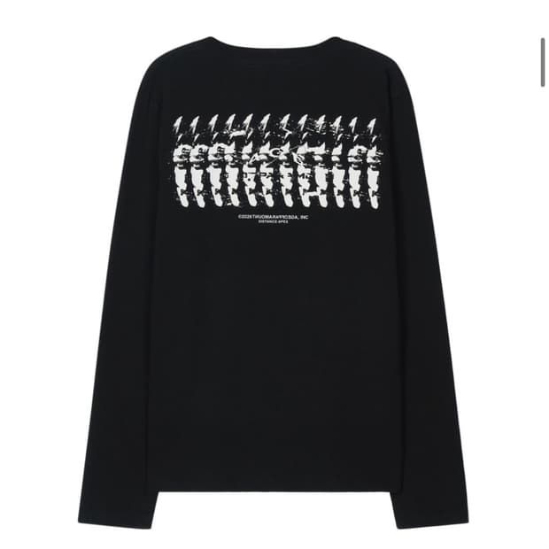 뮤즈 롱 슬리브(블랙) 
