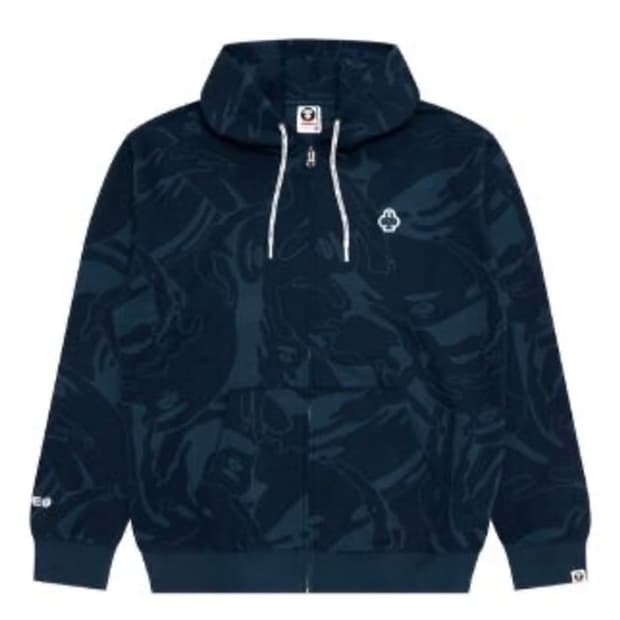 에이프 후드집업 사이즈 미디움