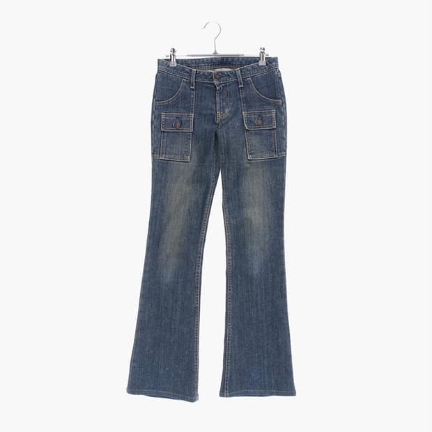 마우지 데님 팬츠 35cm