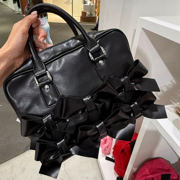 꼼데가르송 리본백