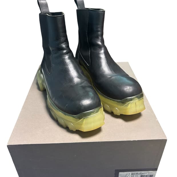 Rick Owens 19FW Bozo Tractor Boots