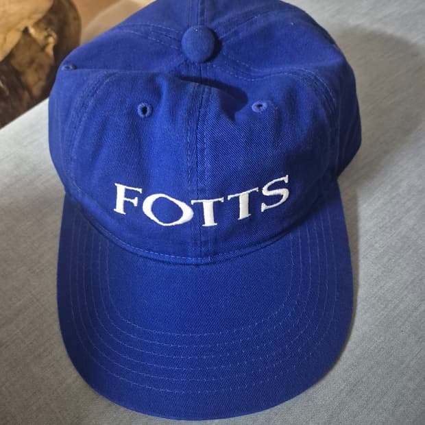 FOTTS 볼캡 블루 코튼 100%