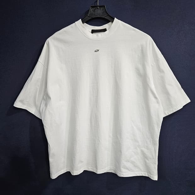 51퍼센트 화이트 남성 오버핏 105~110 반팔티 