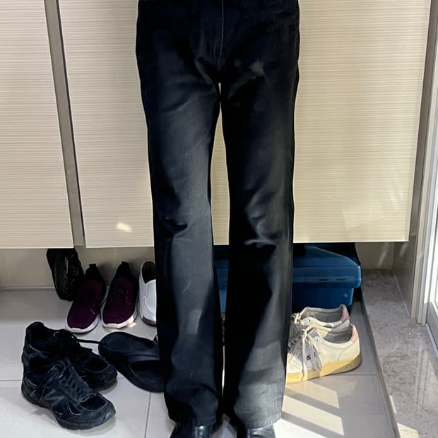 세비지 블랙 데님