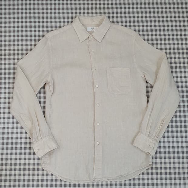 유니클로 마100 긴소매 셔츠 남자95