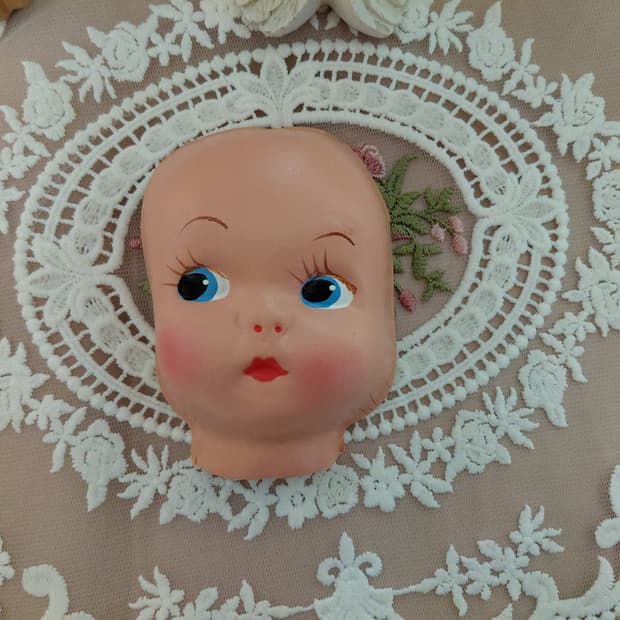 Antique) 앤틱 셀룰로이드인형 얼굴재료