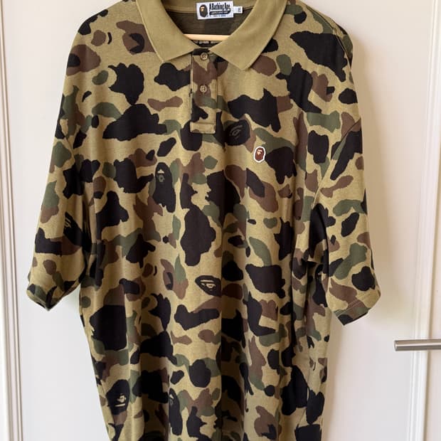 베이프( A Bathing Ape) 카모 폴로 PK