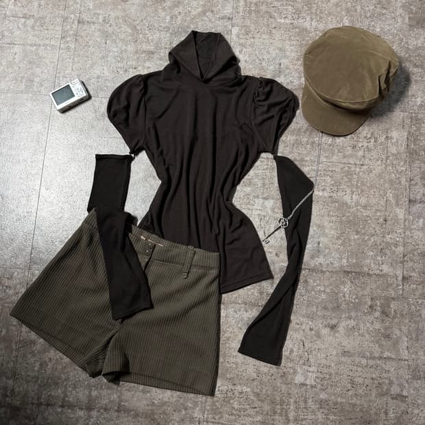 트랜스폼 니트 코듀로이 팬츠 2pcs SET