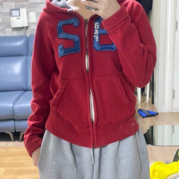 홀리스터 후드집업