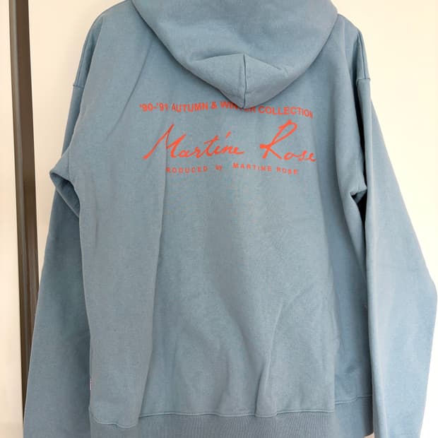 Martine Rose 마틴로즈 클래식 후드 라이트블루(100)