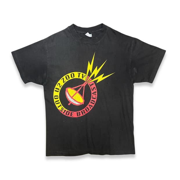 1992' U2 ZOO TV Tour 티셔츠 L