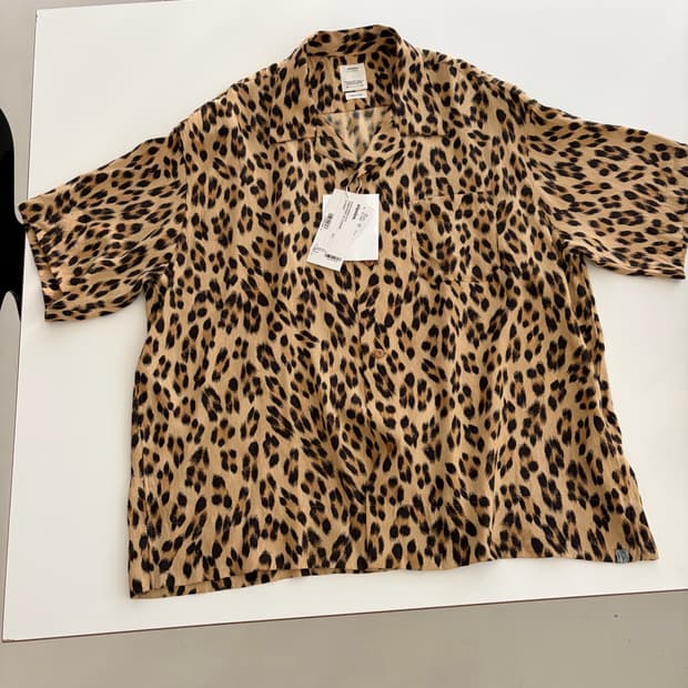 비즈빔 레오파드 셔츠 4사이즈