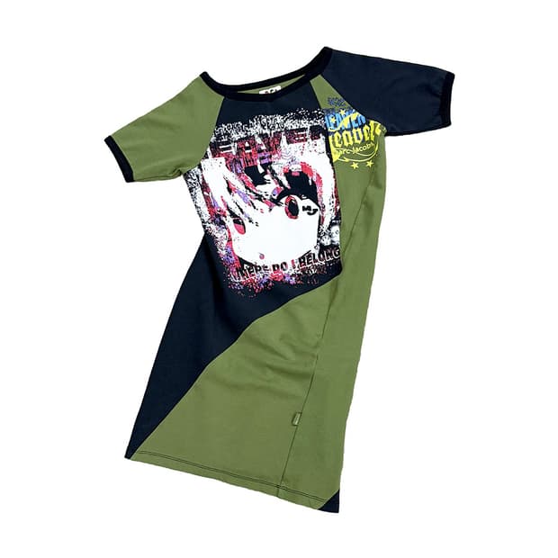 헤븐 트위스티드 티셔츠 드레스