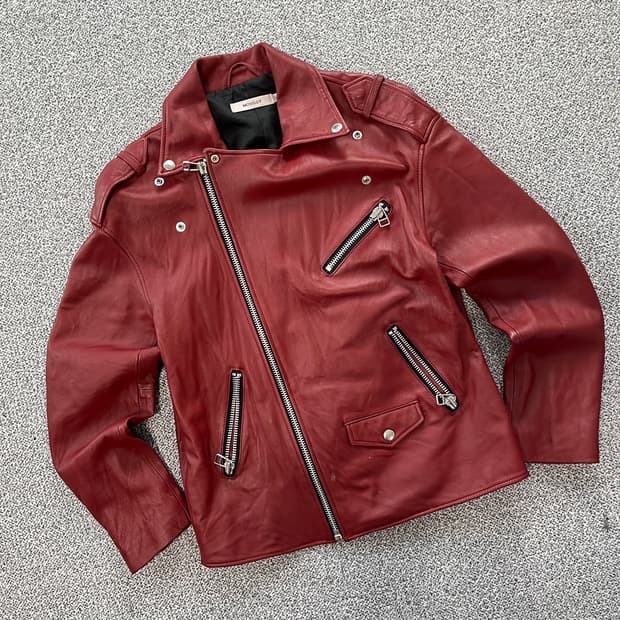 MOUSSY 레더자켓