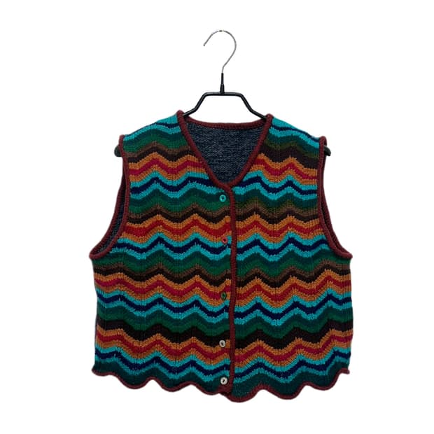 빈티지 니트 조끼 vintage knit vest