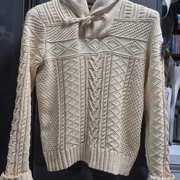 럭비 랄프로렌 피셔맨 숄카라 스웨터 (RRL)