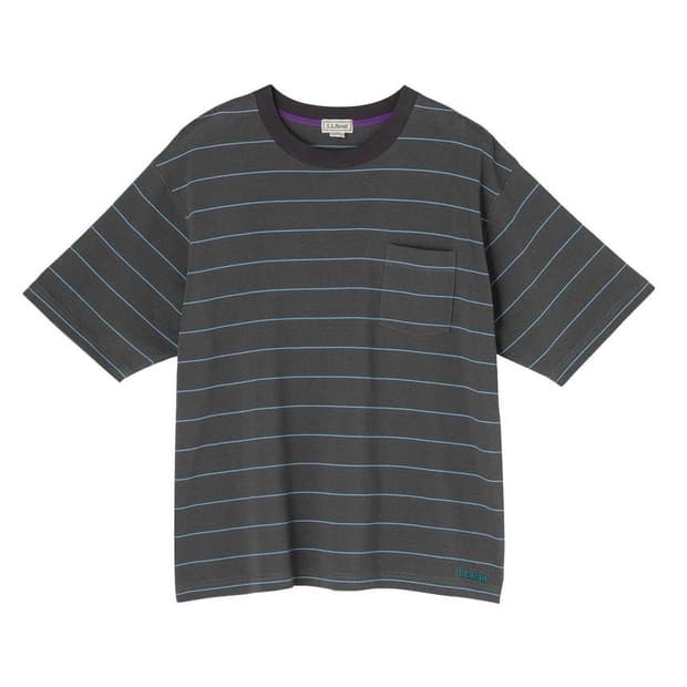L.L.Bean Japan Union S/S Striped Tee L