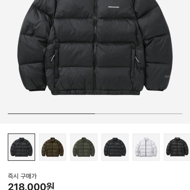 디스이즈네버댓 퍼텍스 다운 자켓 L