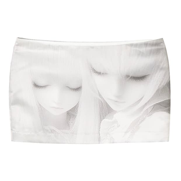 본네 그래픽 스커트 2사이즈