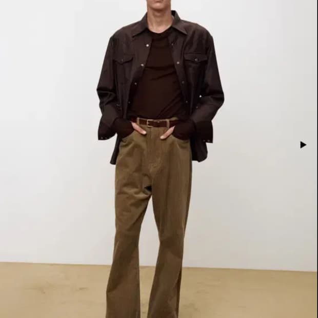 토니웩 실크 셔츠