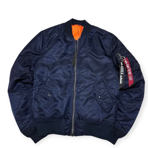 알파인더스트리 MA-1 네이비 항공점퍼