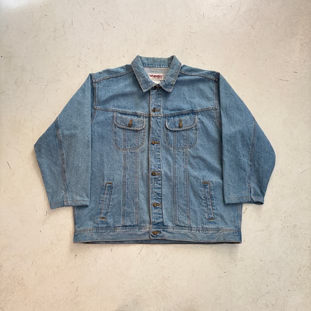 랭글러 빈티지 트러커 데님자켓 2XL
