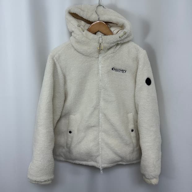 디스커버리 여자 양면 후드 패딩점퍼 95  EOQ