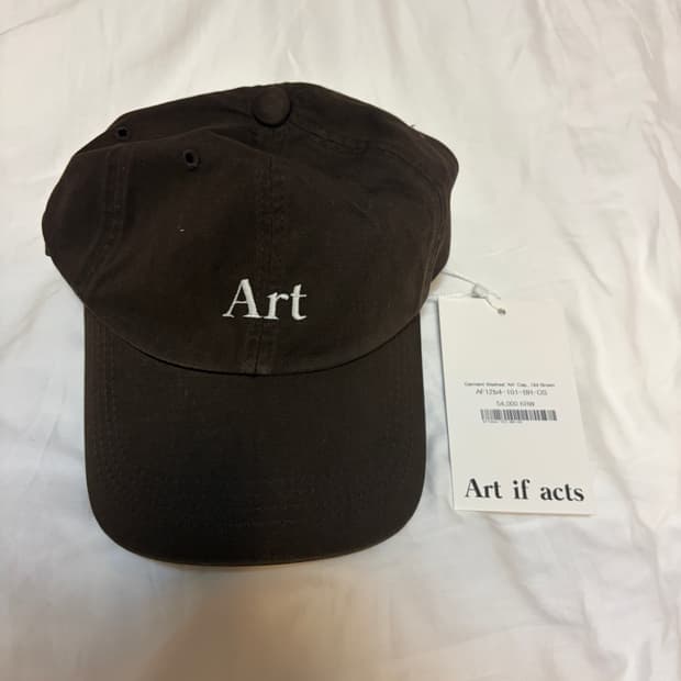 Art if acts 아트 볼캡 브라운