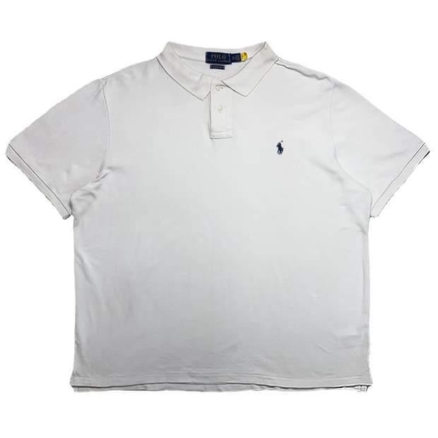 RALPH LAUREN PK 카라티 화이트 XL
