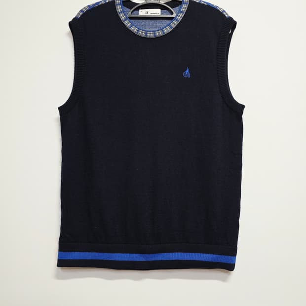 빈폴 네이비 니트 베스트 100