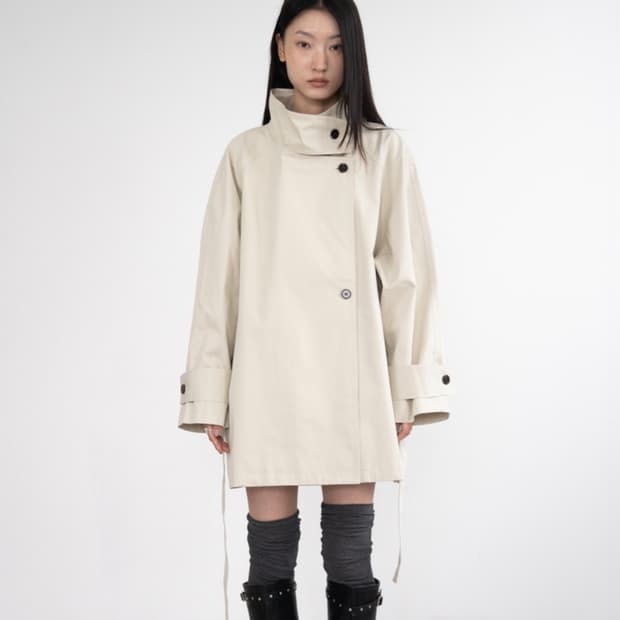 피키소사이어티 Picky Society 미들 트렌치 코트