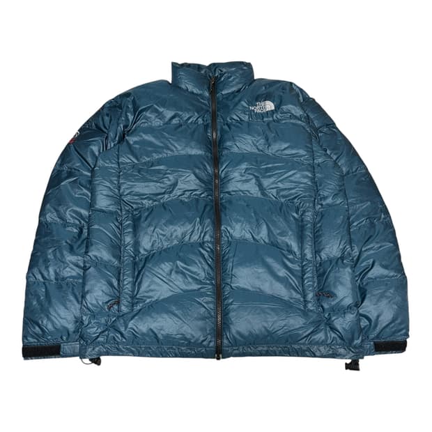 노스페이스 써밋 실버라벨 아콘카구아 청록 패딩