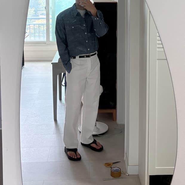 남들 다 입는 카키 말고, Dickies 874 White (34)