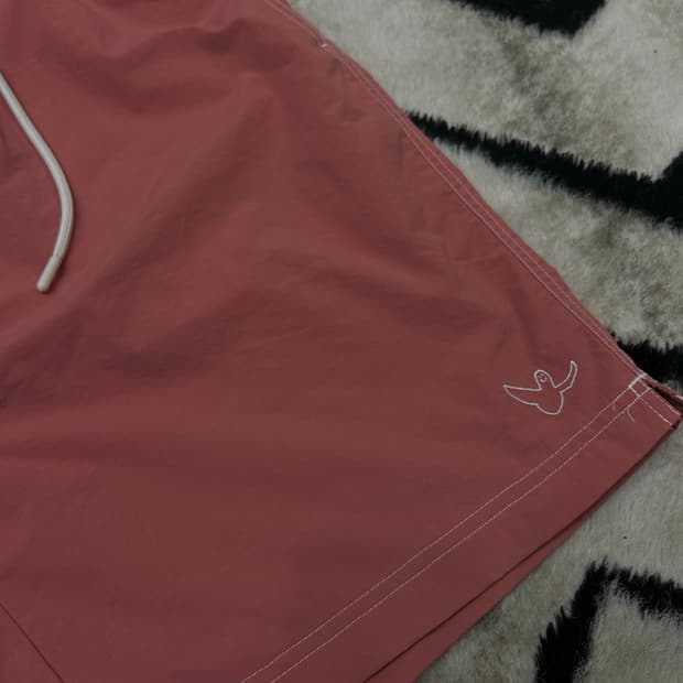 [XL]와키윌리 나일론 반바지/핑크