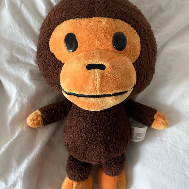 Bape 베이프 베이비 마일로 인형 40cm