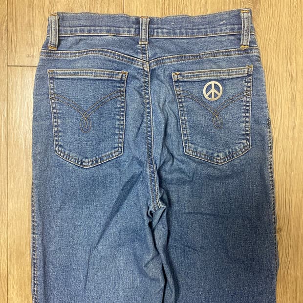 빈티지 모스키노 진 청바지 26