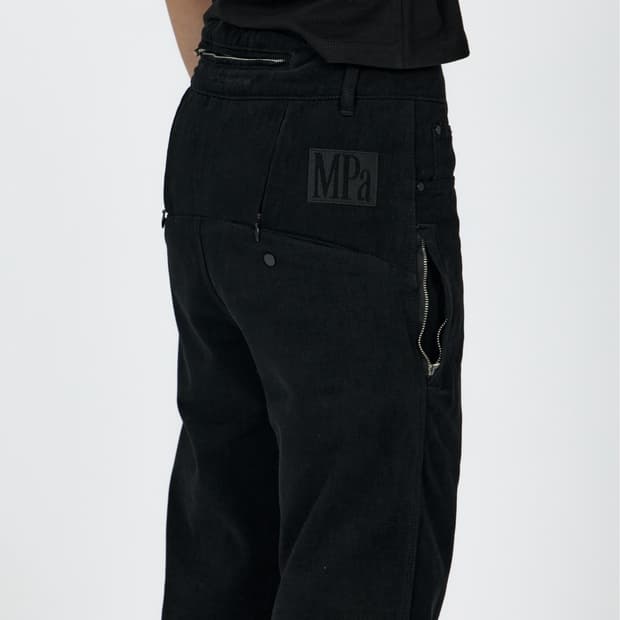 플라스틱 프로덕트MPa UTILITY PANTS WOMEN (BLACK)